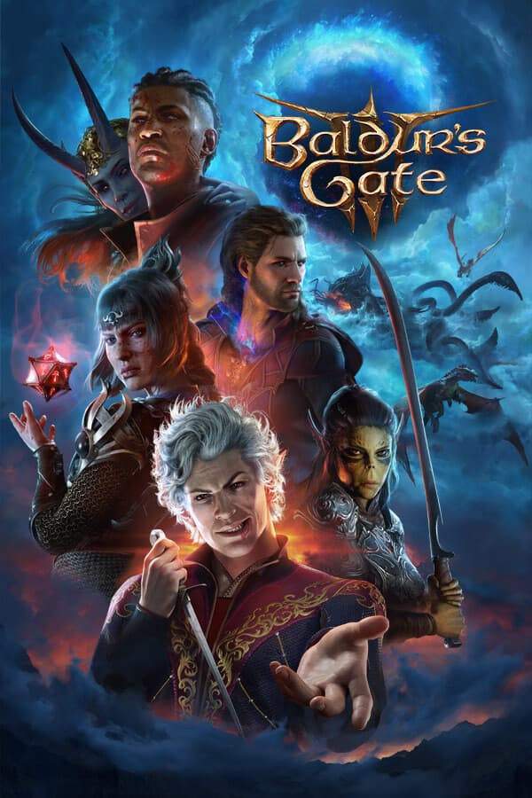 Baldur's Gate 3 key art