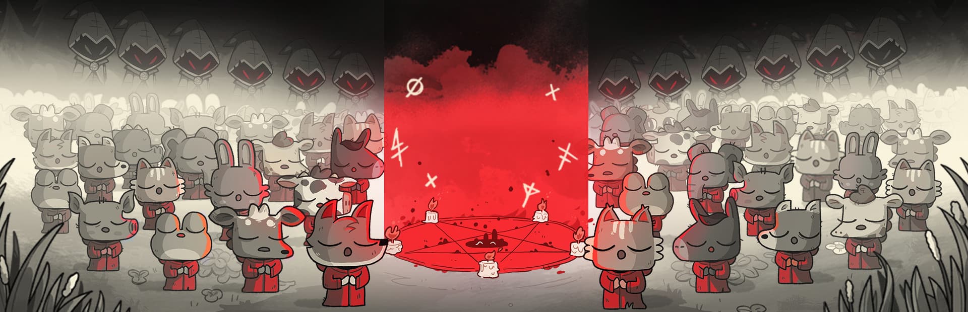 Cult of the Lamb key art