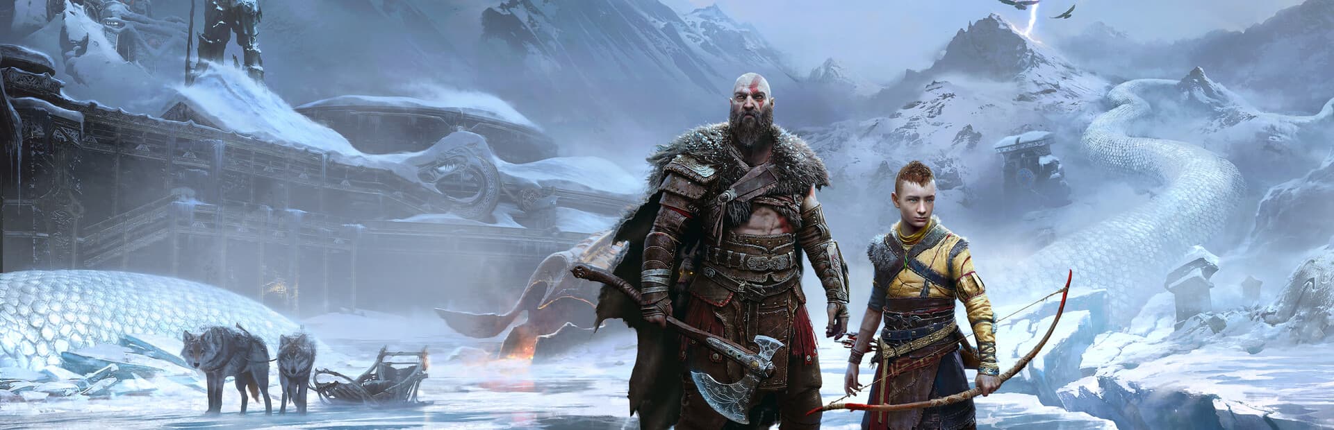 God of War Ragnarök key art