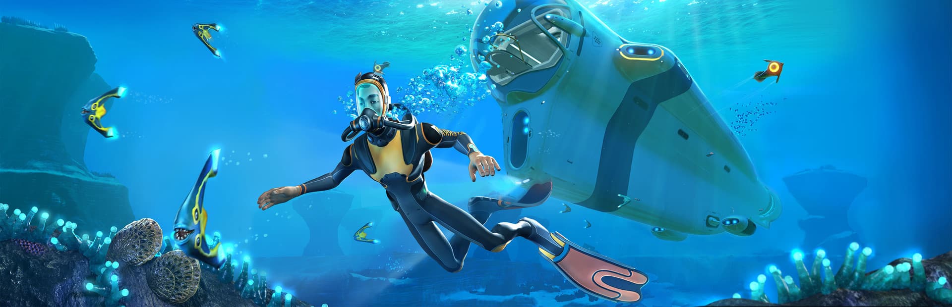 Subnautica key art