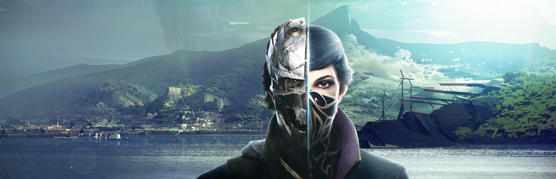 Dishonored 2 key art