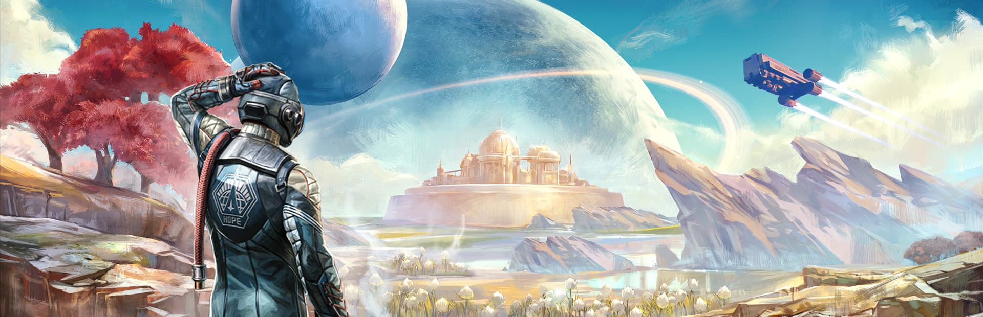 The Outer Worlds key art