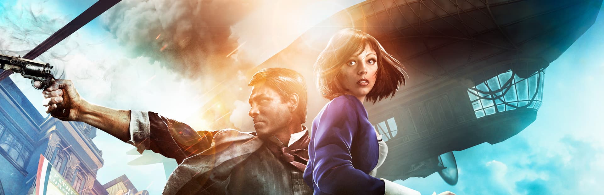 BioShock Infinite key art
